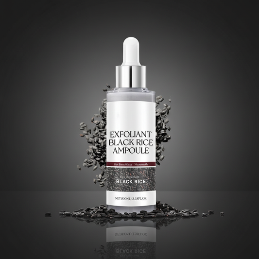 Ampolla Exfoliante de Arroz Negro 100ML – Renovación y Luminosidad Natural